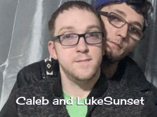 Caleb_and_LukeSunset